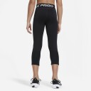 Nike Pro Capri Big Kids (Girls) Black/White M