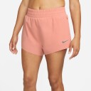 Nike Dri-Fit Running Division High-Waisted 3" Shorts Dame Red Stardust L