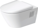 Duravit D-Neo Vegghengt toalett 370x540 mm, Rimless, Hvit