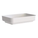 Svedbergs Fross Toppmontert servant 55x35 cm, Hvit Matt