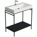 Lavabo Cento 100 servant, 100x45 cm, hvit