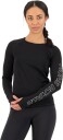 Mons Royale Women's Bella Tech Long Sleeve M, Black