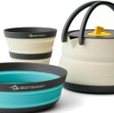 Sea To Summit Frontier Kettle Cook Setsammenleggbart, 1.3L kjele, to kopper