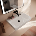 Hansgrohe Xanuia Q Vegghengt Servant 70x48 cm u/bl.hull m/ol Hvit