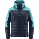 Haglöfs Women's L . I . M Down Hood XL , Tarn Blue/Frost Blue