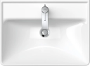 Duravit D-Neo Vegghengt Servant 600x440 mm, u/bl.hull, m/o.l, Hvit