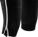 Aclima WarmWool 3/4 Zip Longs W's Jet Black (#0F0F0F) Dame L