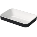 Duravit Happy D.2 Plus Servant 600x400 mm, Hvit/Antrasitt