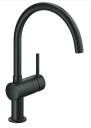 Grohe Minta blandebatteri med C-kran (velvet black)