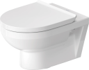 Duravit No.1 Vegghengt toalett 365x540 mm, Rimless, Hvit