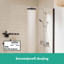 Hansgrohe Pulsify Showerpipe 260 1jet Ø260 mm, m/ShowerTablet Select, Krom