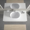 Duravit Luv servant, 40x40 cm, hvit