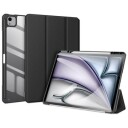 iPad Air 13 (2024) Dux Ducis Toby Tri-Fold Smart Folio-etui Svart