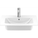 Duravit Me By Starck Møbelservant 630x490 mm, 1 blanderhull, Wondergliss