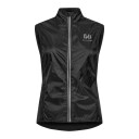 Hellner Biekkus Wind Vest Women's L, Black Beauty