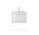 Duravit White Tulip Møbelservant 750x490 mm, 1 bl.hull, m/o.l, Hvit m/WG