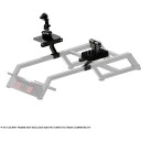 Next Level Racing Combat Flight Pack - Flight joystick and throttle mounts - matt svart