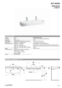 Laufen Sonar Vegghengt Servant 1000x420 mm, Hvit Matt