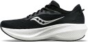 Saucony Men's Triumph 21 46.5, Black/White