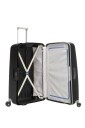 Samsonite S'Cure hard stor koffert 75 cm/102L Svart