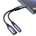 Joyroom Lydadapter USB-C til 3,5mm + USB-C