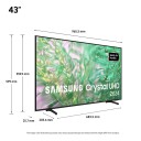 Samsung TU43DU8005KXXC