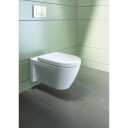 Duravit Starck 2 Vegghengt toalett 365x540 mm, Hvit, Wondergliss