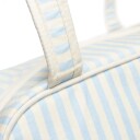 Karen Denmark 2 pcs Cosmetic bag with handle Blue/white stripes