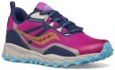 Saucony Peregrine 12 Shield Junior Navy/Turq/Pink 33.5