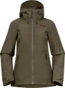 Bergans Women's Nordmarka Leaf Light Wind Jacket XS, Green Mud