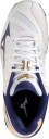 Mizuno Wave Voltage Herre White/Blue Ribbon/Mp Gold 39