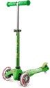 Micro Mini Deluxe Green sparkesykkel for barn 2-5 år tre hjul tåler opptil 35 kg