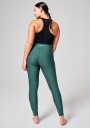 Casall Overlap High Waist Tights Garden Green 36