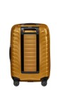 Samsonite PROXIS Utvidbar Smal kabinkoffert 35 cm bredde 4 hjul Honey Gold