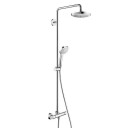 Hansgrohe Croma Select E 180 dusjsett, krom/hvit