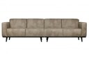 Bepurehome Statement 4-seters. Modulær Sofa m/kunststoff - Elephant skinn 1732542-01-0 1732551-01-0