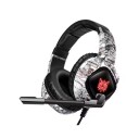 Onikuma Gaming-hodesett med 50 mm neodymmagnet og minneskum Camo