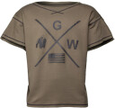 Gorilla Wear Sheldon Workout Top - Army Green