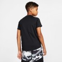 Nike Pro Short Sleeve Big Kids Black/White M