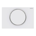 Geberit Sigma10 Betjeningsplate Hvit Matt/Polert/Hvit Matt, Easy-Clean