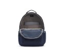 Kipling Seoul stor ryggsekk med PC lomme Blue Bleu