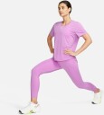 Nike Dri-Fit One T-Shirt Dame Rush Fuchsia/White S