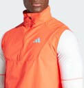 Adidas Adizero Half Zip Running Vest Herre Bright Red XL