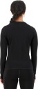 Mons Royale Women's Cascade Merino Flex 200 Long Sleeve L  Black