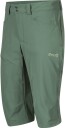 Bergans Of Norway Vandre Light Softshell Long Shorts Dame Dark Jade Green 36