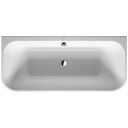 Duravit Happy D.2 Badekar m/panel 1800x800 mm. Mot én vegg