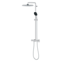 Grohe Vitalio Comfort Dusjsystem Ø250 mm, Med termostat, Krom