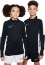 Nike Dri-FIT Academy 23 Drill Top BR, treningsgenser fotball, junior 128 BLACK/WHITE/WHITE