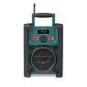 Robust Arbeidsradio - Dab+, Bluetooth - Batteri eller nettstrøm - 15 W - IP65