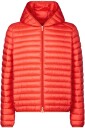 Save The Duck Donald Hooded Puffer Jacket Herre Poppy Red L